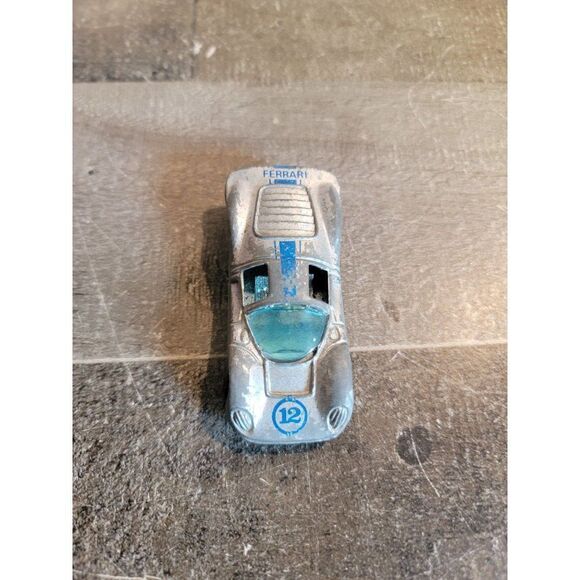 Summer Ferrari silver 12 car toy figure - Picture 2 of 4